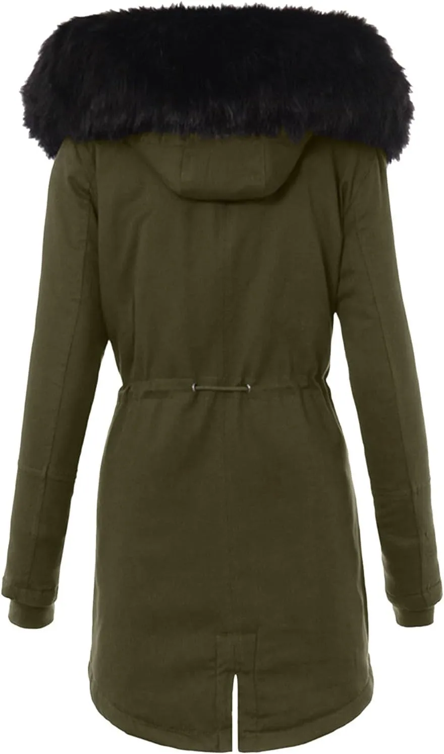 2024 Women Plus Size Winter Coat Lapel Collar Long Sleeve Jacket Vintage Thicken Coat Jacket Warm Hoodie Jackets