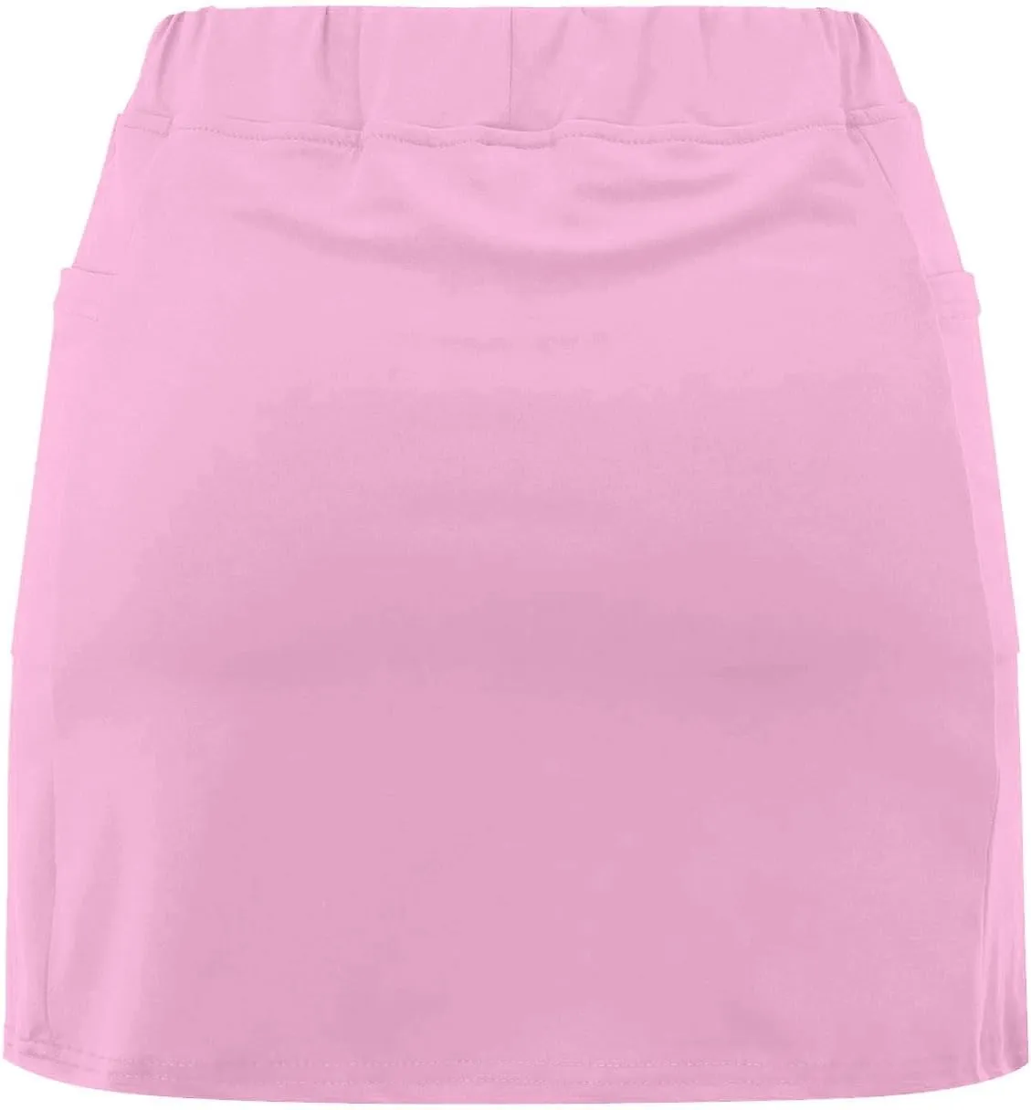 aihihe Golf Skirts for Women Tummy Control Long Womens Biker Shorts with Pockets Running Shorts Men 5 inch