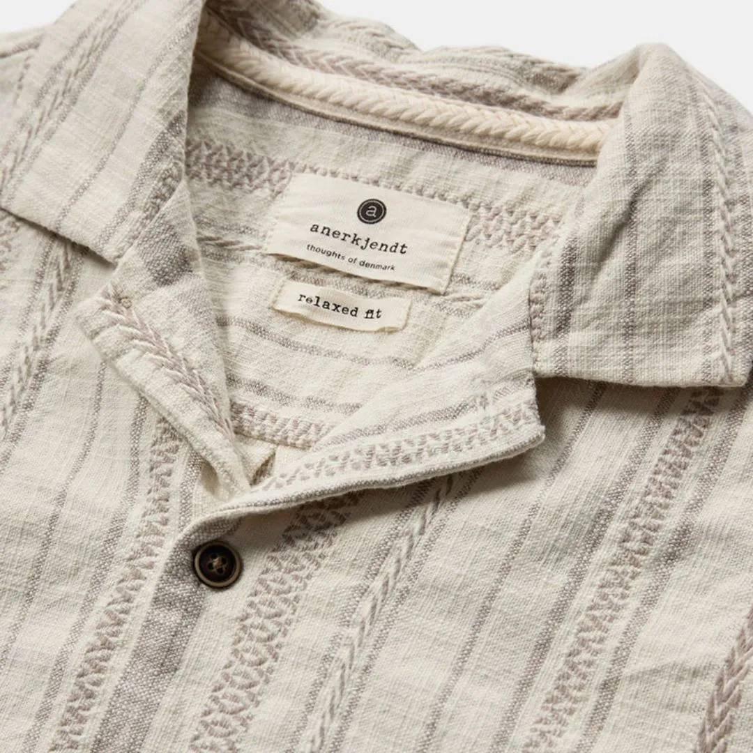 Akleon S/S Cotton Shirt (Tofu)