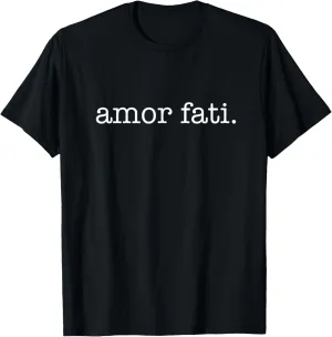 Amor Fati Stoicism Quote Vintage T-Shirt