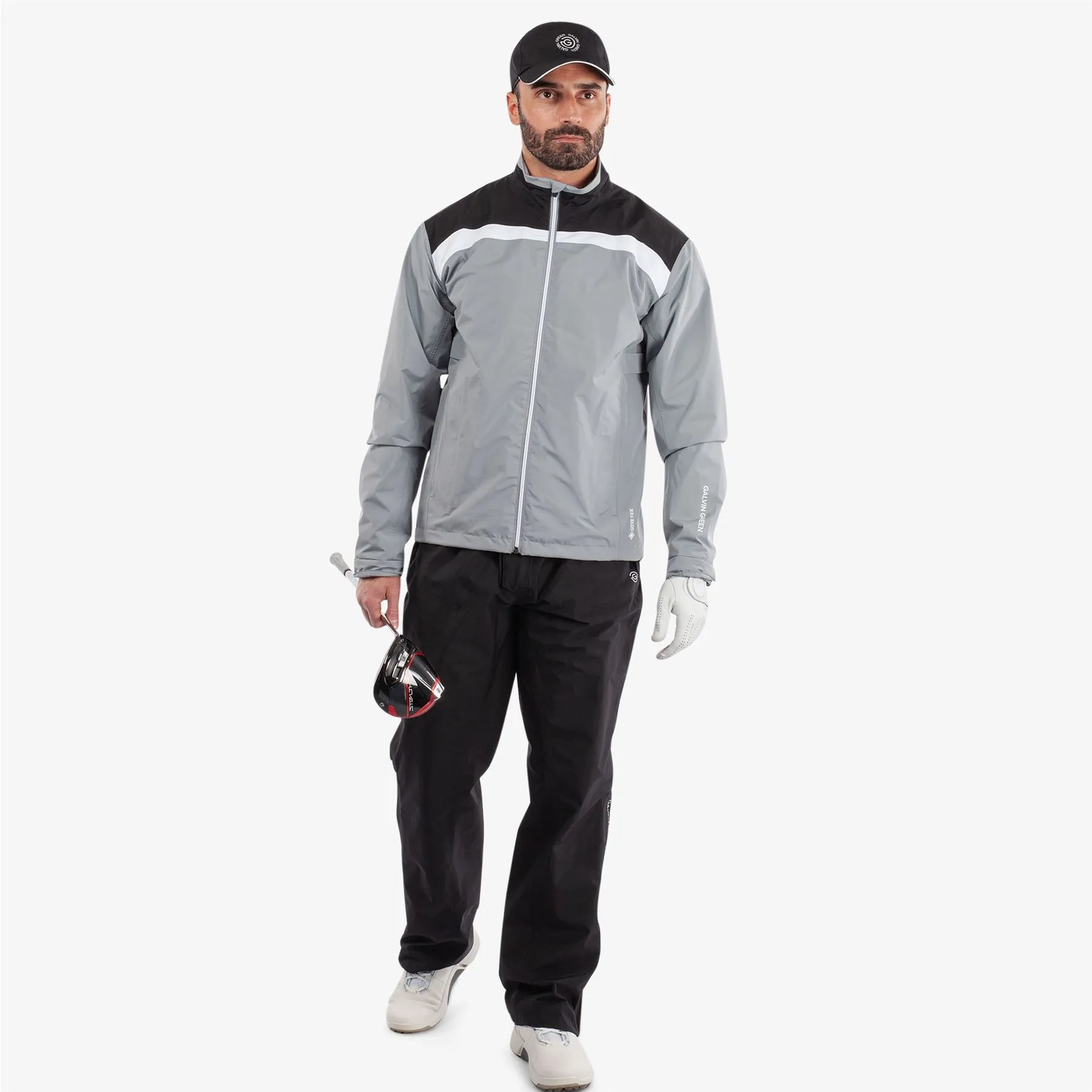 Anton GORE-TEX Waterproof Jacket Sharkskin/Black - 2025