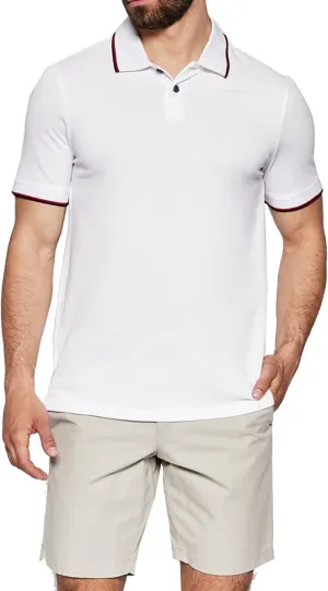 Armani Exchange Men's Short Sleeve Jersey Knit Polo
