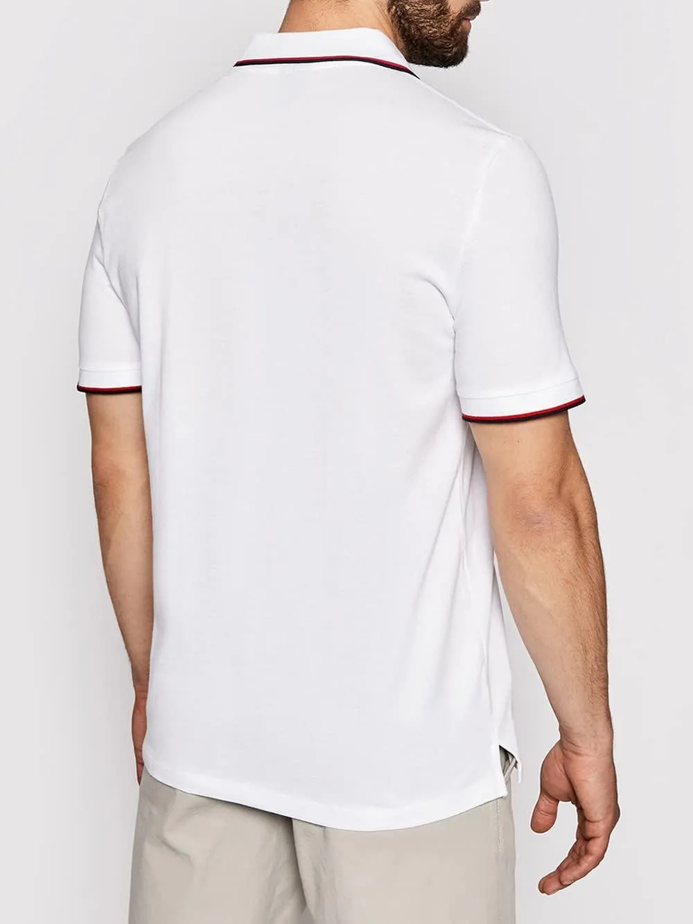 Armani Exchange Men's Short Sleeve Jersey Knit Polo