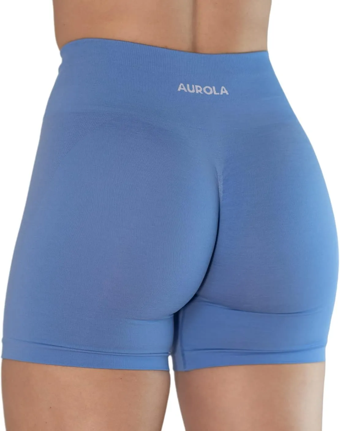 AUROLA Intensify V2.0 Women's Workout Shorts Athletic Running Shorts, Seamless High Waist Sport Gym Yoga Shorts