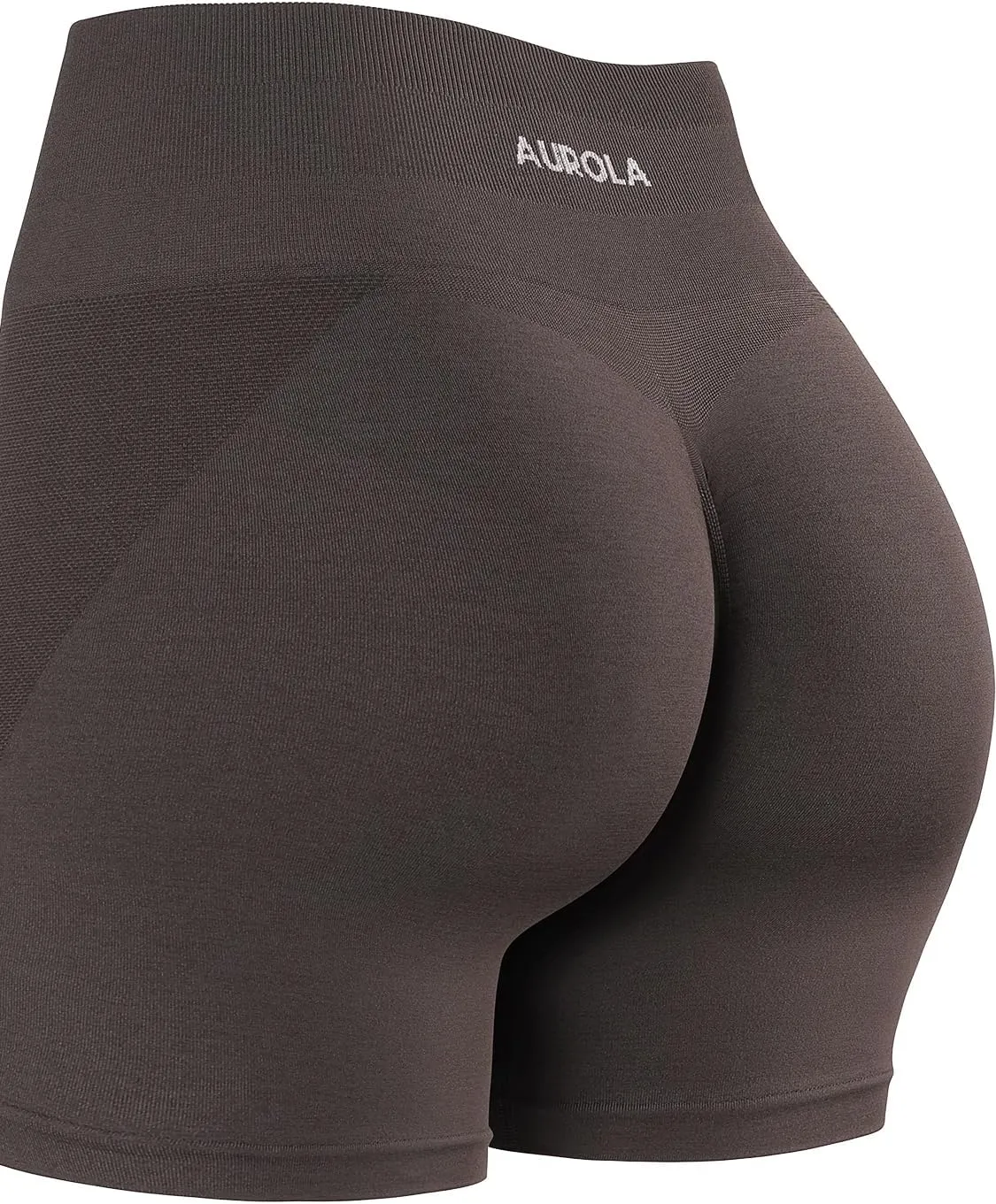 AUROLA Intensify V2.0 Women's Workout Shorts Athletic Running Shorts, Seamless High Waist Sport Gym Yoga Shorts