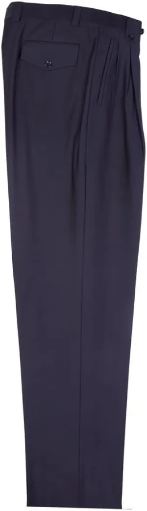 Black Wide Leg, Pure Wool Dress Pants 2576 TIG1001