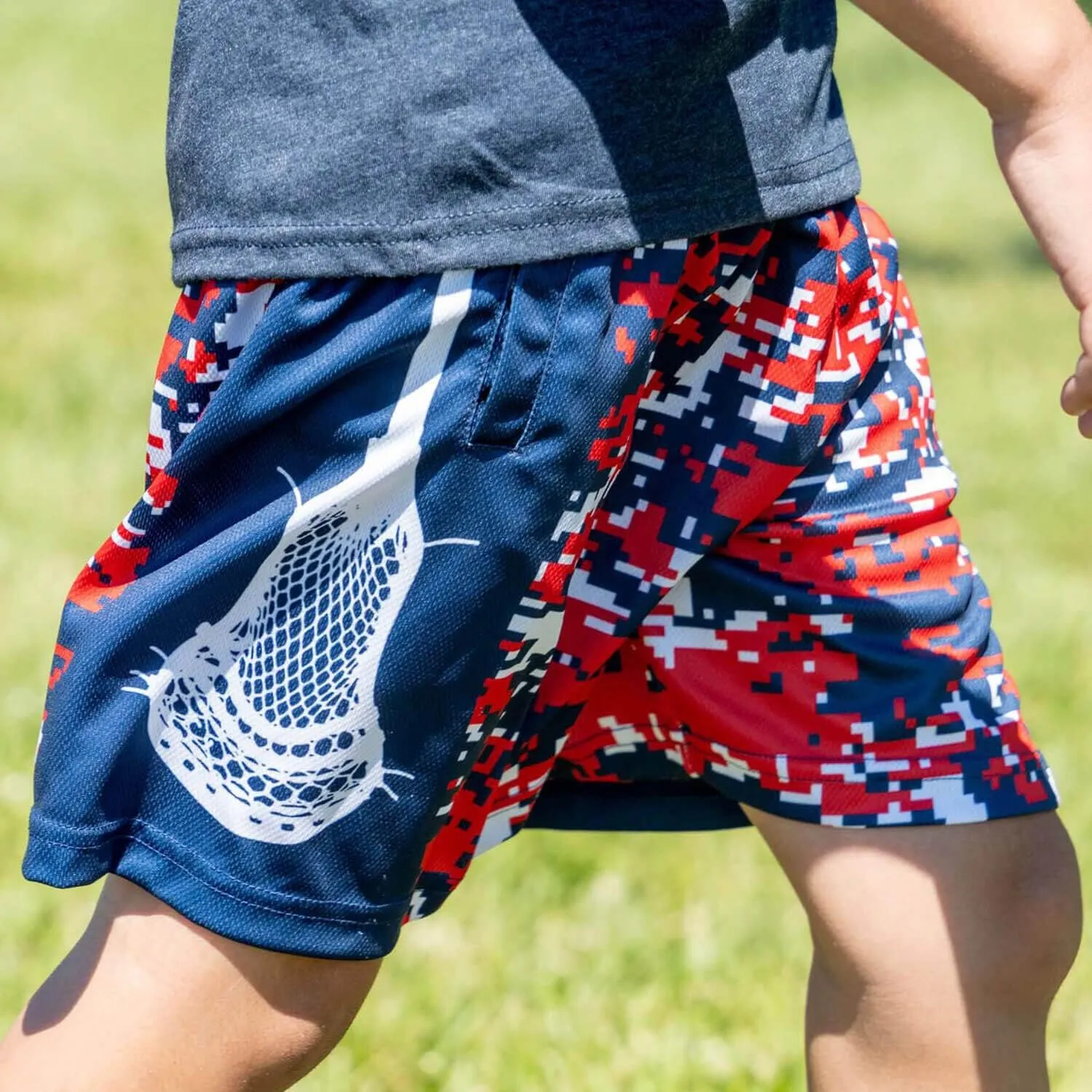 ChalkTalkSPORTS Lacrosse Performance Shorts - Lacrosse Athletic Shorts - Adult & Youth Sizes