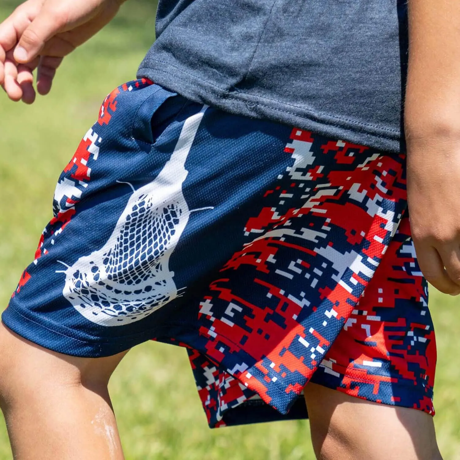 ChalkTalkSPORTS Lacrosse Performance Shorts - Lacrosse Athletic Shorts - Adult & Youth Sizes