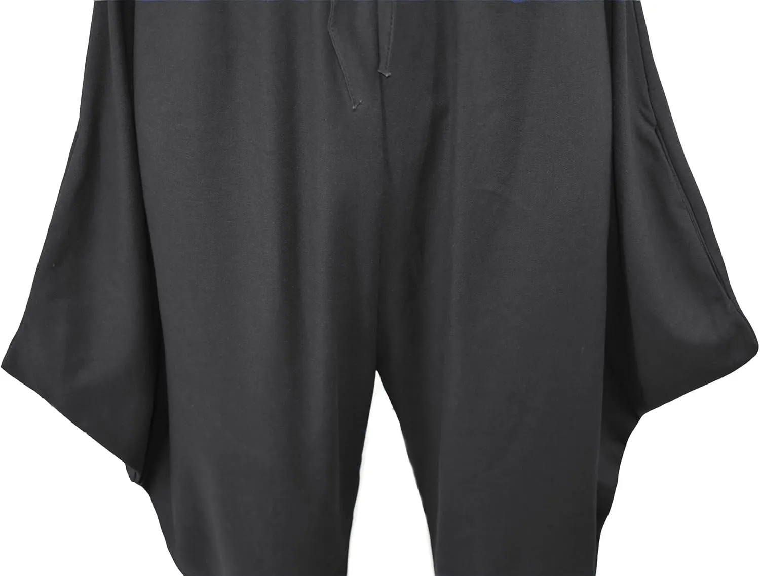 CLANMILUMS Men Women Harem Pants Elastic Drawstring Waist Loose Fit Hippie Boho Aladin Yoga Pants