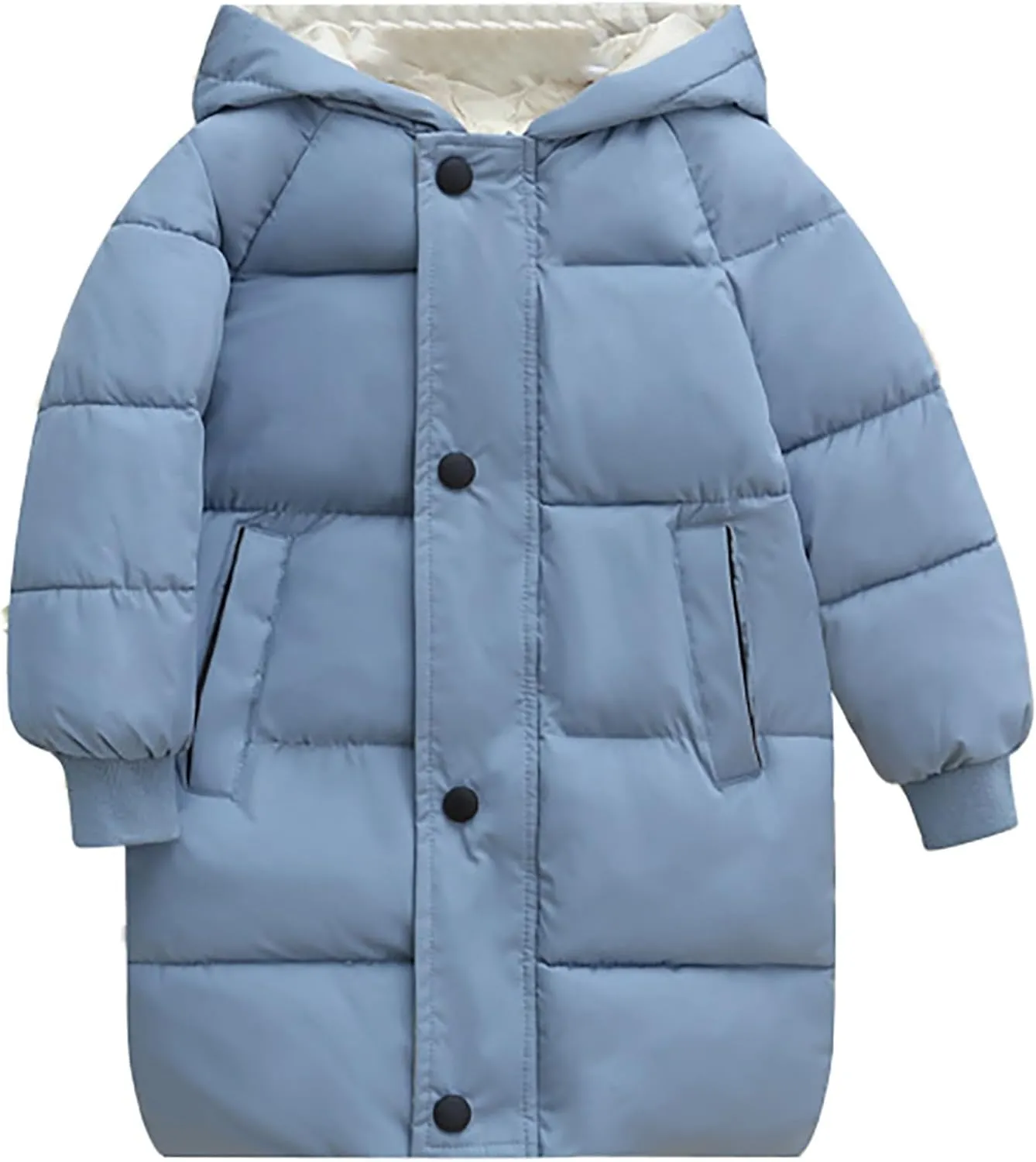 Coat for Toddler Girls 4t Children's Down Padded Jacket Long Cotton Padded Jacket Baby Big Girls Winter Jacket