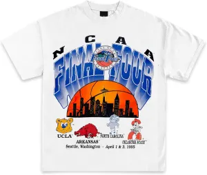 College Basketball 1995 Final Four Vintage Graphic T-Shirt | | Premium Quality Heavyweight Shirt for Men & Women