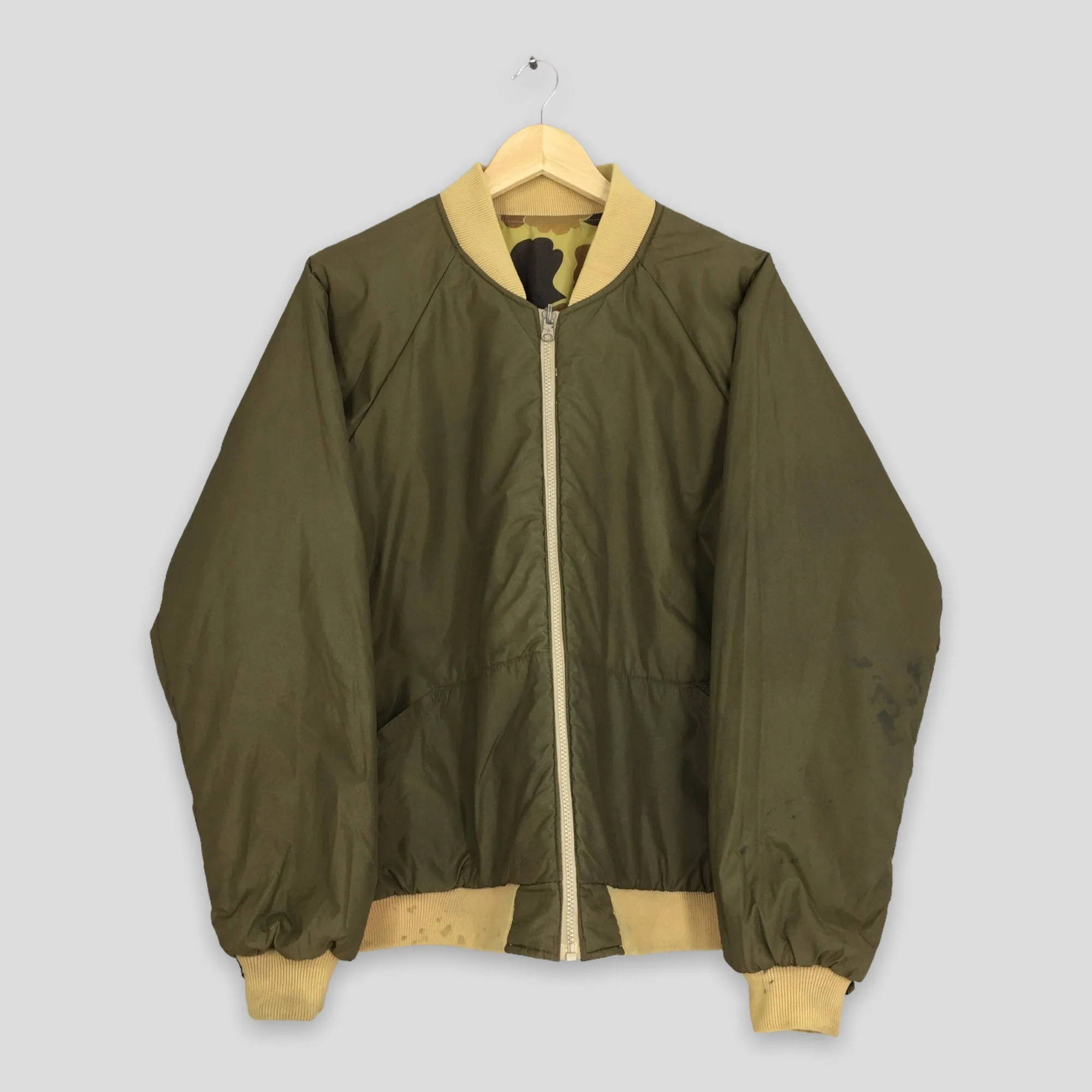 Columbia Sportswear Green Camo Jacket Large
