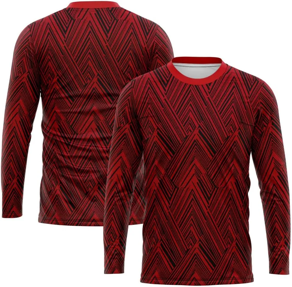 Custom T Shirt Long Sleeve Basketball Soccer Football Shooting T-Shirt for Adults and Kids