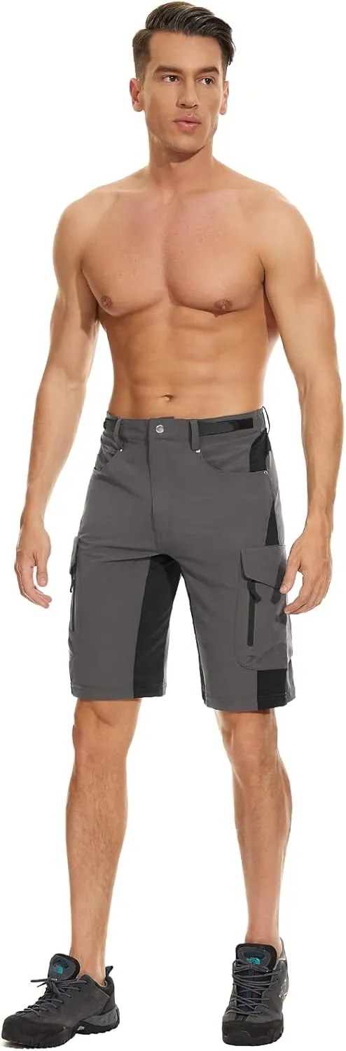 Cycorld Mens-Mountain-Bike-Shorts, Cycling, Hiking, Cargo, Outdoor Shorts