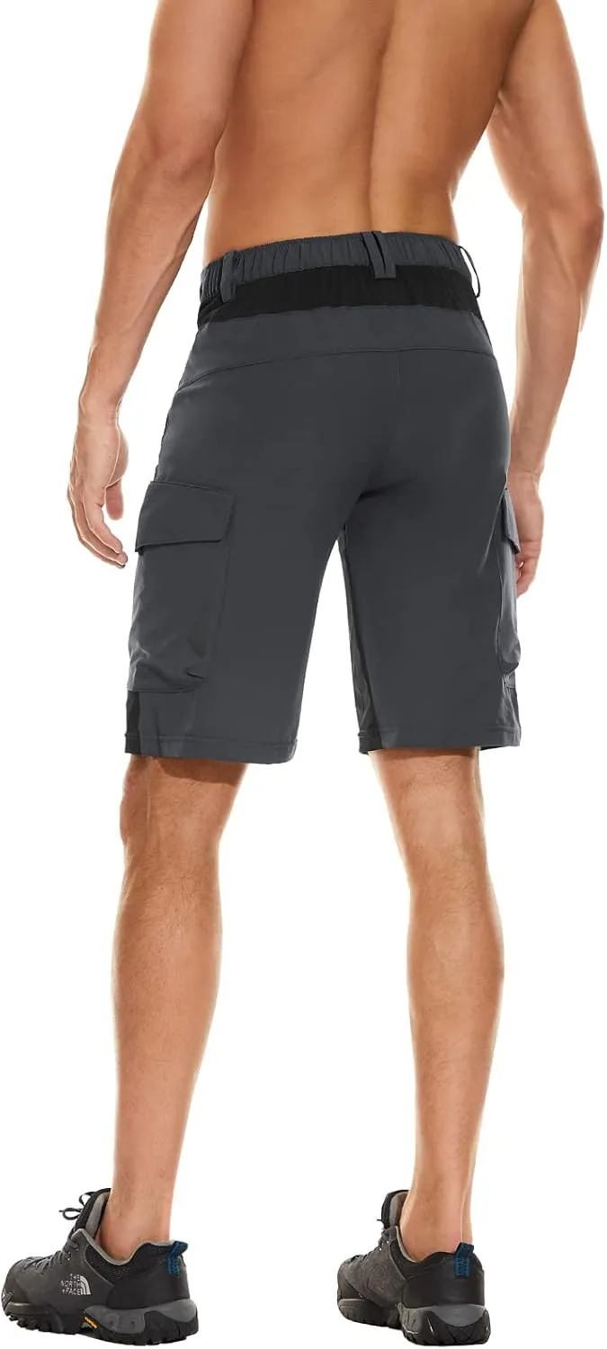 Cycorld Mens-Mountain-Bike-Shorts, Cycling, Hiking, Cargo, Outdoor Shorts