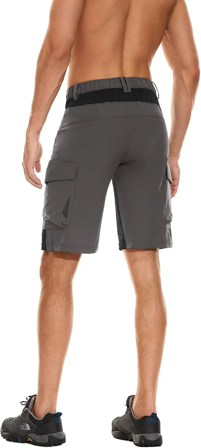 Cycorld Mens-Mountain-Bike-Shorts, Cycling, Hiking, Cargo, Outdoor Shorts