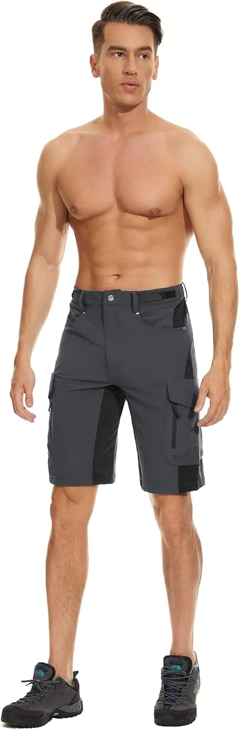 Cycorld Mens-Mountain-Bike-Shorts, Cycling, Hiking, Cargo, Outdoor Shorts