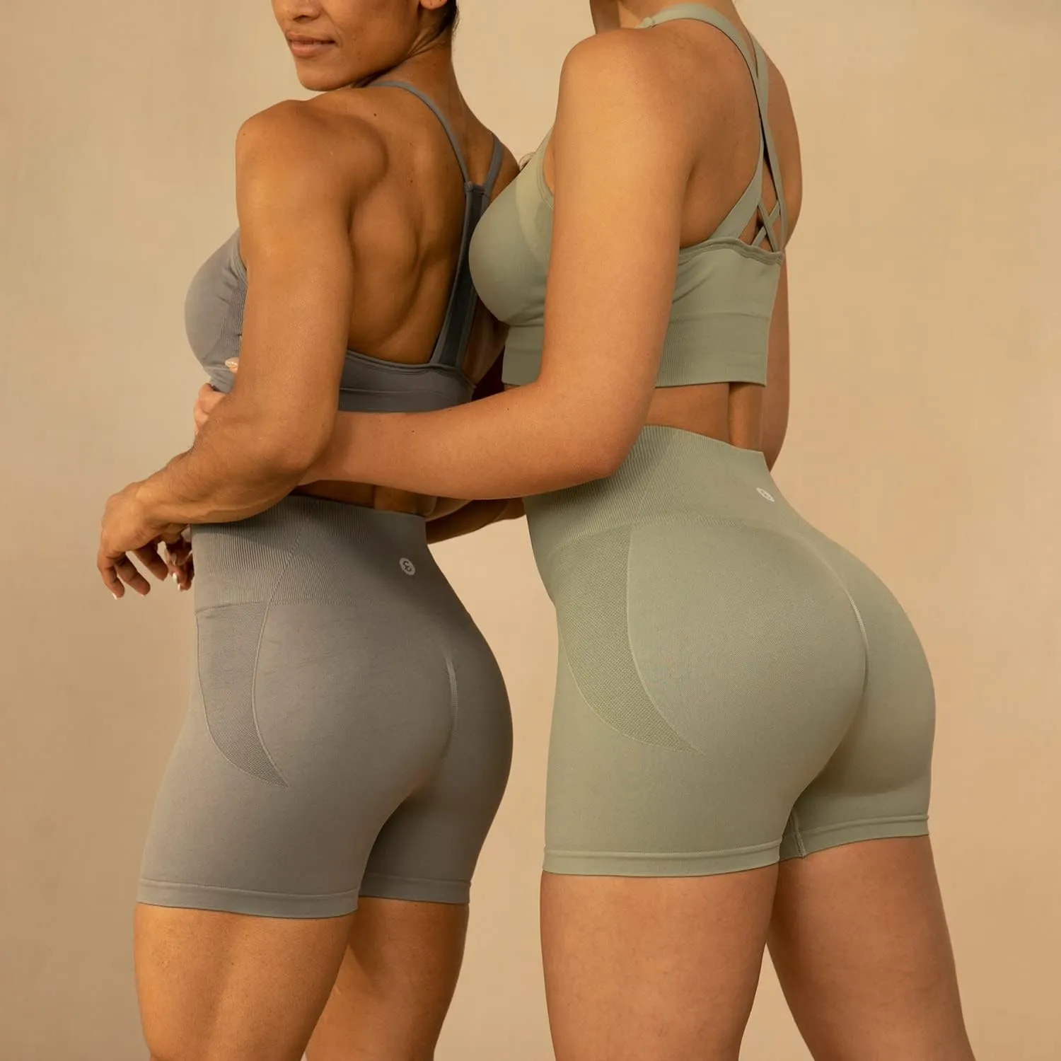 Evercute Women's Butt Lifting Shorts Pack Workout Sets Booty Shorts High Waist Gym Shorts Seamless Exercise Fitness Yoga