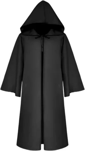 evzosrz Mens Medieval Priest Monk Robe Hooded Cloak Wizard Sorcerer Cape Halloween Christmas Party Cosplay Costume Hoodies