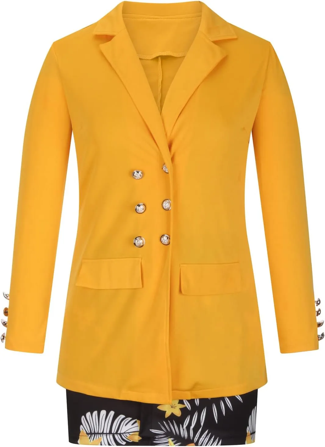Fashion Business Casual Outfits for Ladies Solid Suits 3 Piece Set Slim Cardigan Blazer Jacket Matching Short Skirts