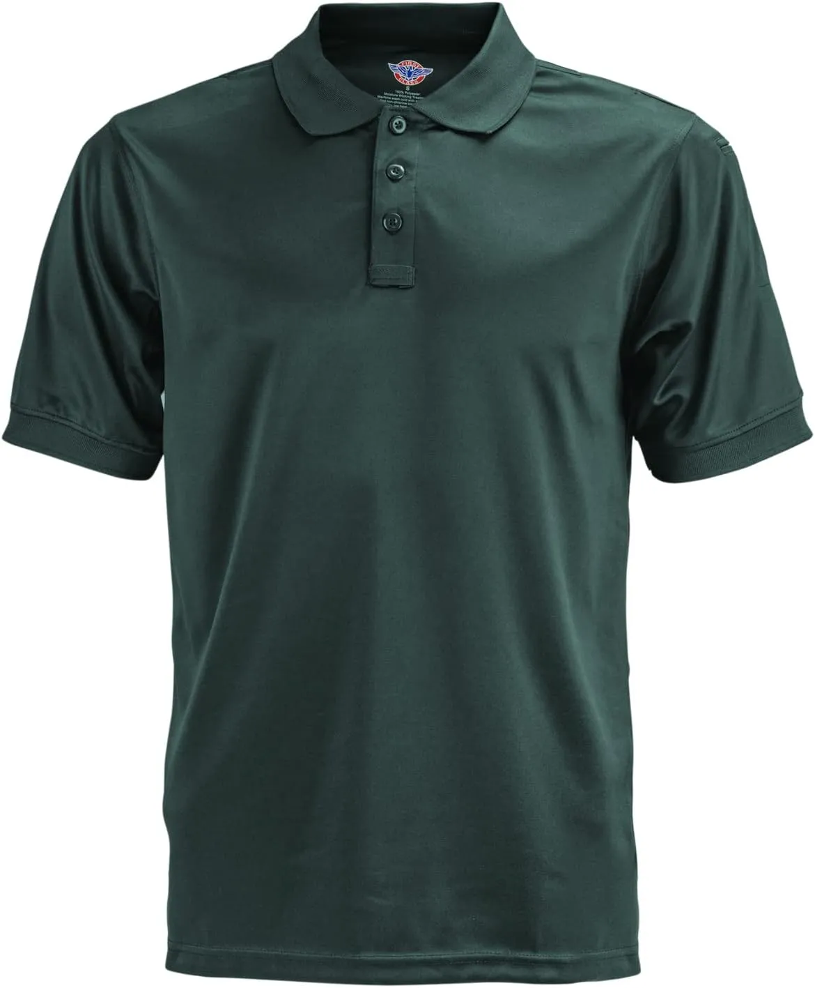 First Class Men's Tactical Performance Polo Shirt, Moisture Wicking, Quick Dry, Lightweight, Short Sleeve Polo Shirt