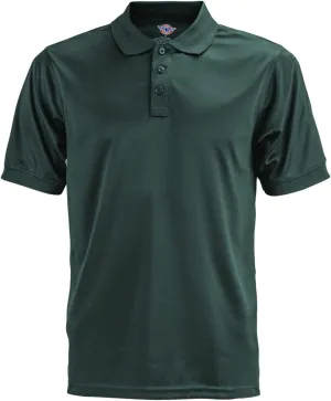 First Class Men's Tactical Performance Polo Shirt, Moisture Wicking, Quick Dry, Lightweight, Short Sleeve Polo Shirt