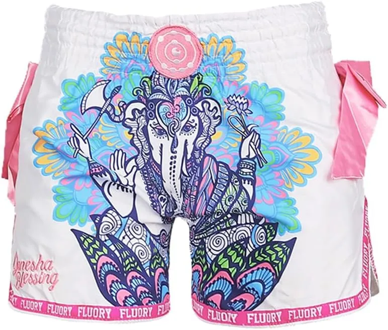 FLUORY Muay Thai Fight Shorts,MMA Shorts Clothing Training Cage Fighting Grappling Martial Arts Kickboxing Shorts Clothing