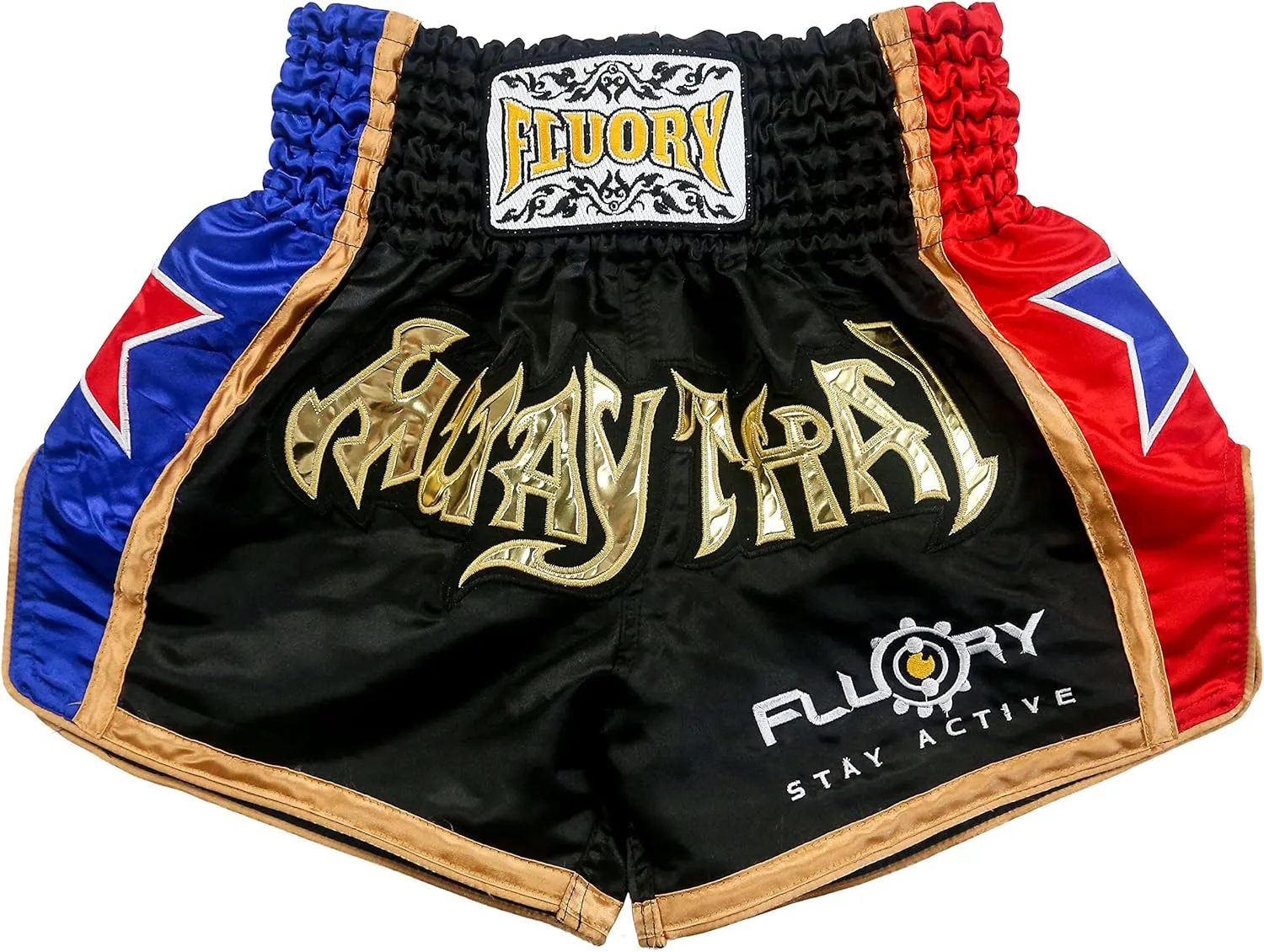FLUORY Muay Thai Fight Shorts,MMA Shorts Clothing Training Cage Fighting Grappling Martial Arts Kickboxing Shorts Clothing