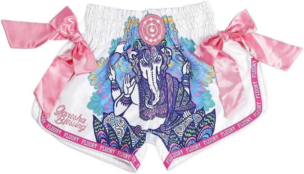 FLUORY Muay Thai Fight Shorts,MMA Shorts Clothing Training Cage Fighting Grappling Martial Arts Kickboxing Shorts Clothing