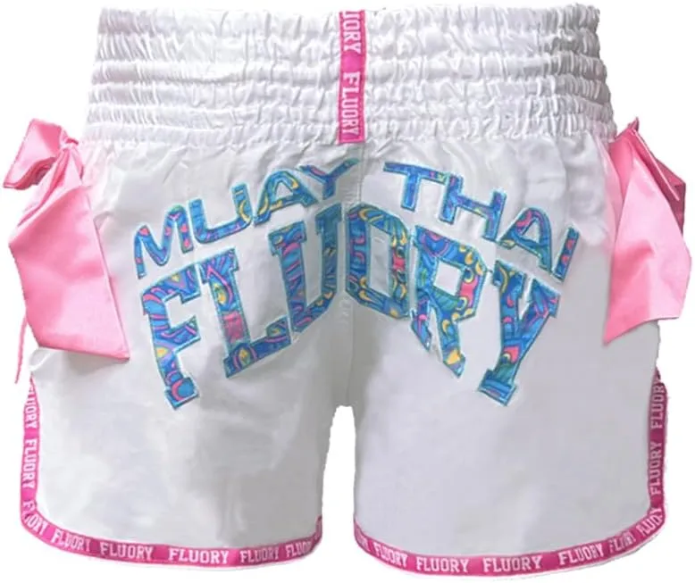 FLUORY Muay Thai Fight Shorts,MMA Shorts Clothing Training Cage Fighting Grappling Martial Arts Kickboxing Shorts Clothing