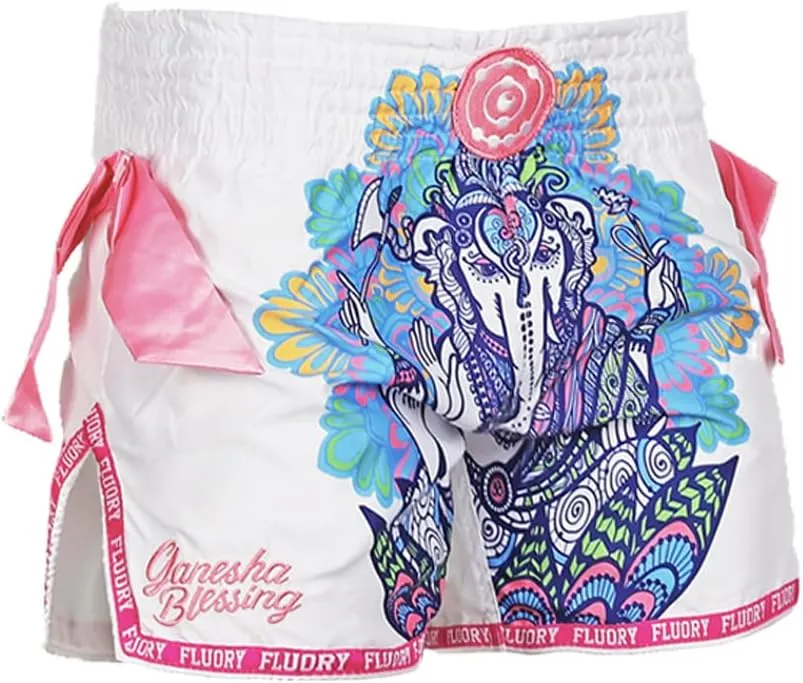 FLUORY Muay Thai Fight Shorts,MMA Shorts Clothing Training Cage Fighting Grappling Martial Arts Kickboxing Shorts Clothing