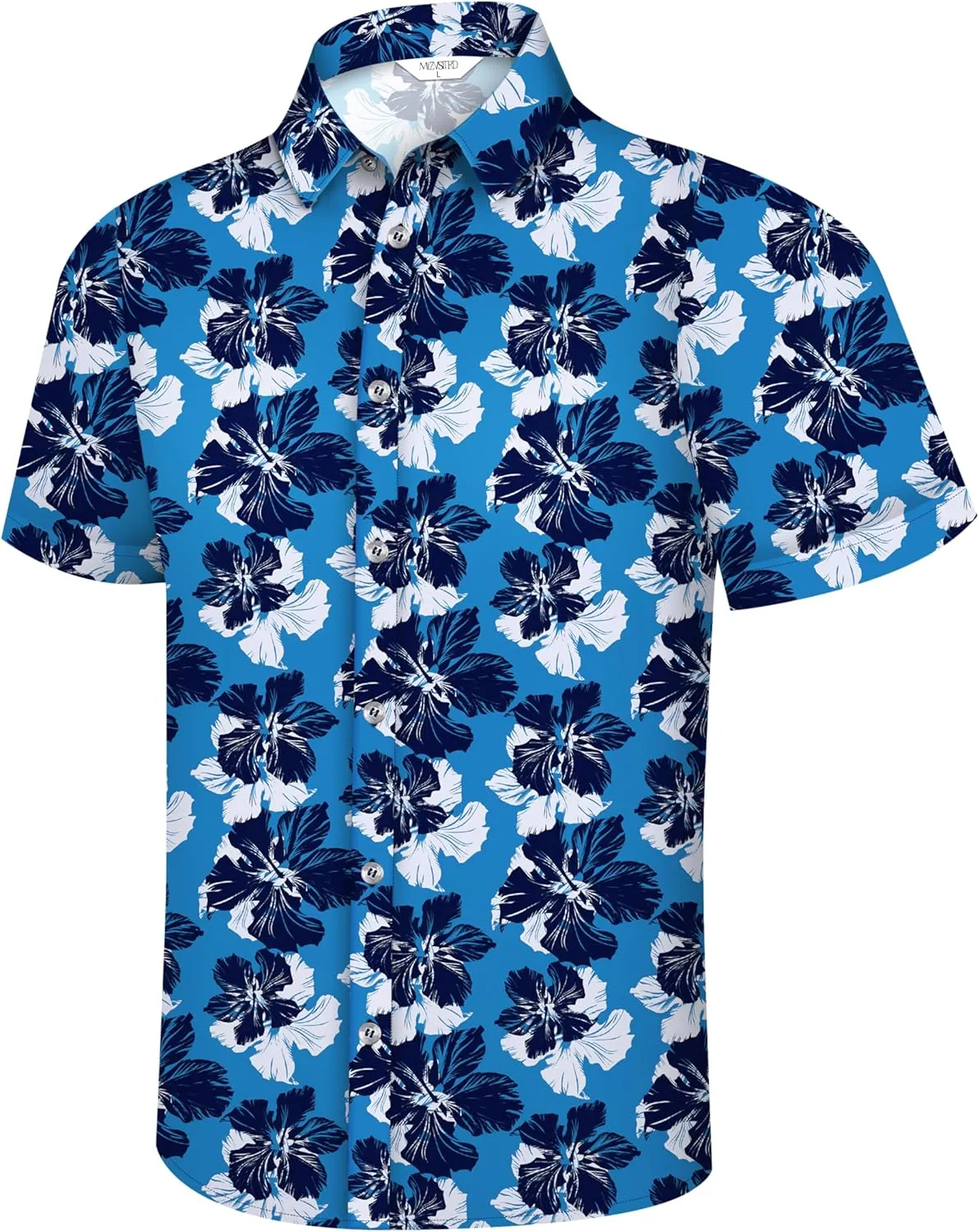 Hawaiian Shirt for Men, Mens Tropical Shirts Short Sleeve, Summer Button Down Vacation Outfits