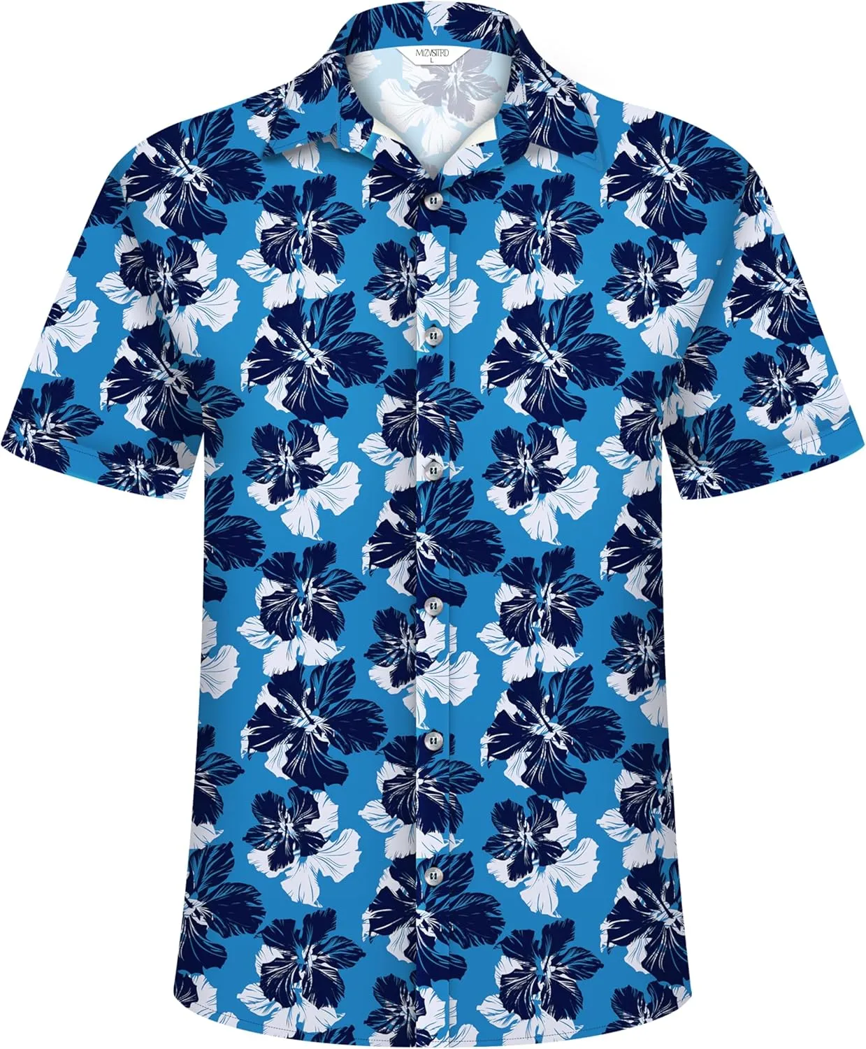 Hawaiian Shirt for Men, Mens Tropical Shirts Short Sleeve, Summer Button Down Vacation Outfits