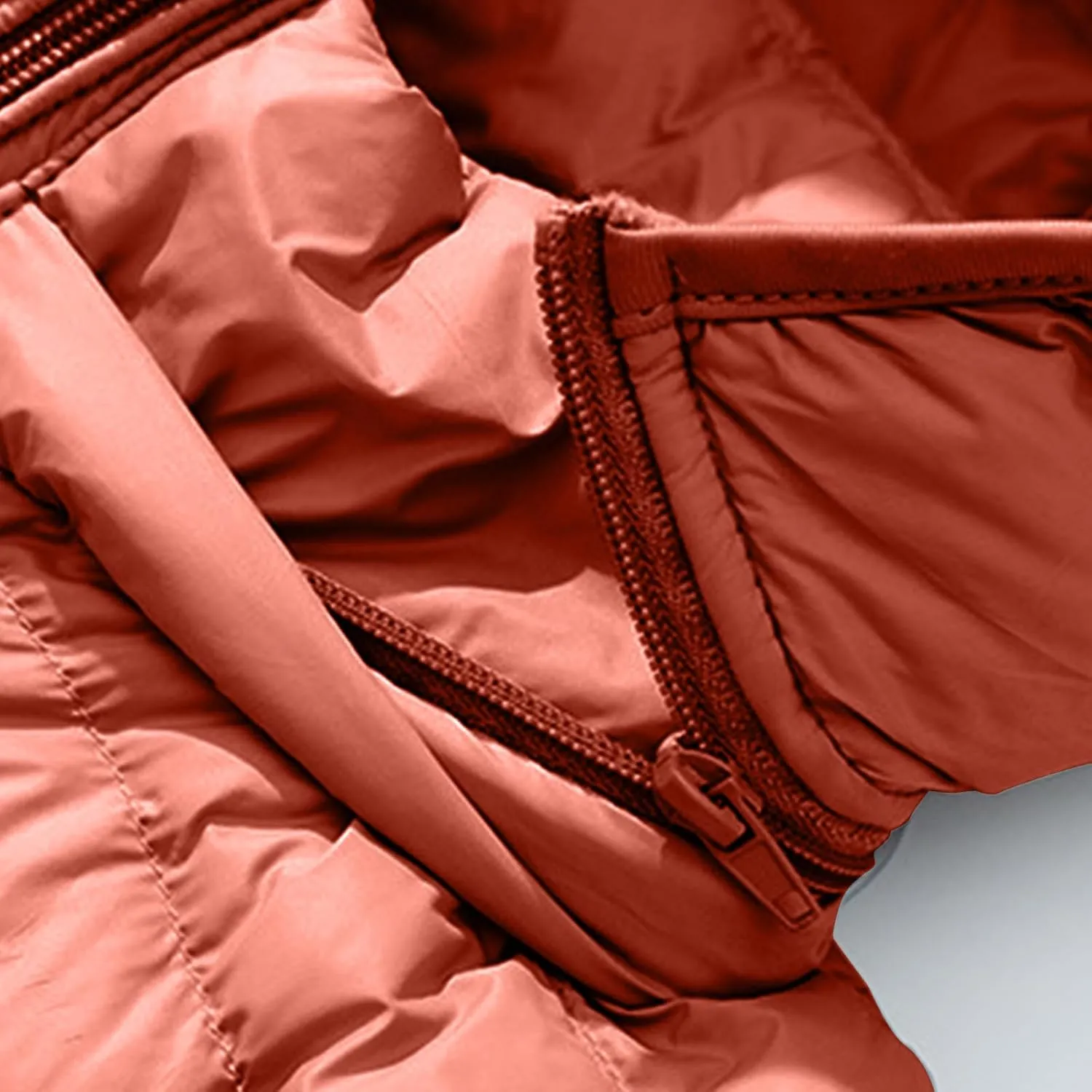 JOAU Women's Warm Quilted Puffer Coat Packable Ultra Lightweight Short Duck Down Jackets Outerwear with Removable Hood