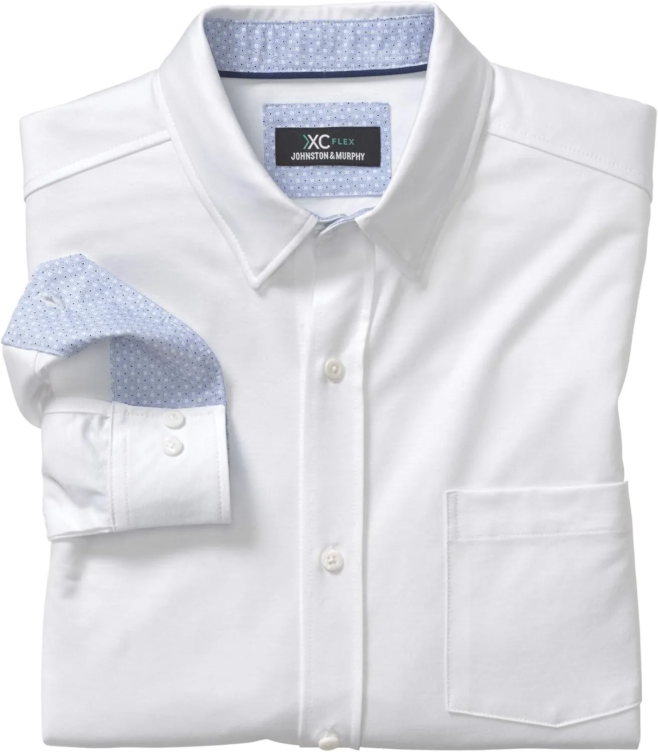Johnston & Murphy Men's Xc Flex Stretch Shirt