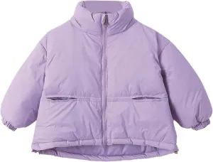 Kids Toddler Baby Girls Boys Winter Warm Thick Solid Cotton Long Sleeve Padded Jacket Coat Swallowtail Jacket