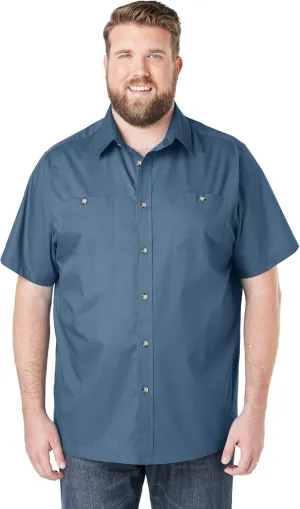 KingSize Men's Big & Tall Short-Sleeve Pocket Sport Shirt