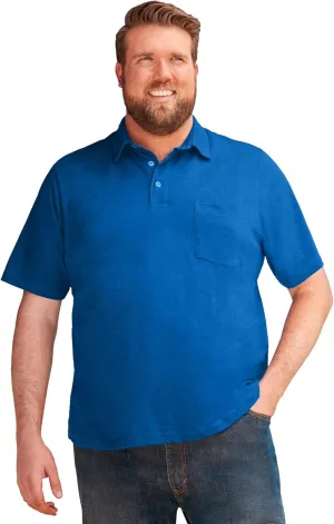 KingSize Men's Big & Tall Shrink-Less Lightweight Polo