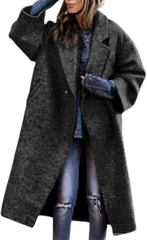 LCMTWX Winter Coat Women Long Coat Outwear Womens Elegant Windbreaker Wild Winter Women's Coat Trench Coat Women Trench