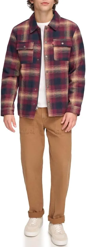 Levi's Men's Classic Plaid Shirt Jacket