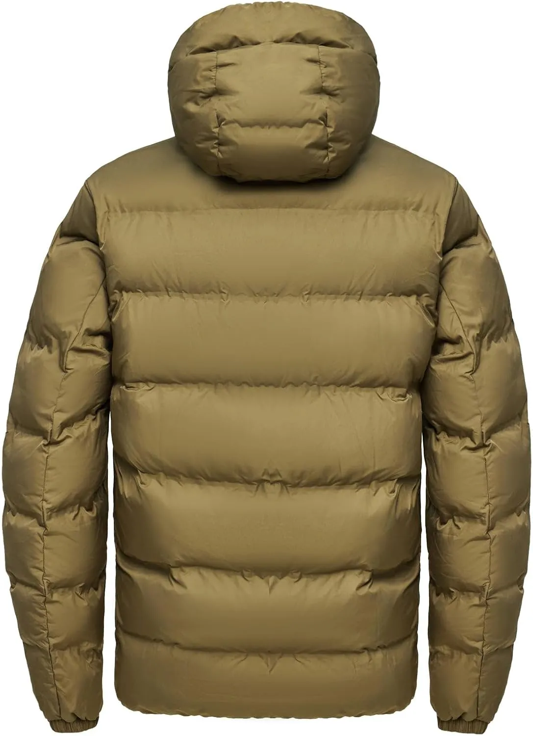 Little Donkey Andy Men's Puffer Jacket Warm Winter Coat with Hood Lightweight Insulated Quilted Jacketss for Snow Ski
