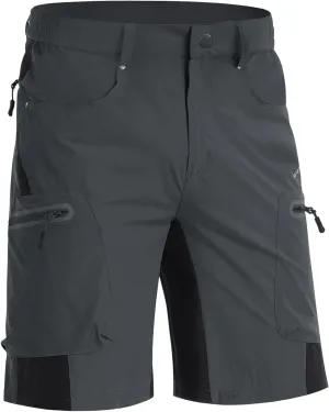 MAGNIVIT Men's Hiking Shorts Quick Dry Cargo Shorts Ripstop Tactical Water Repellent Work Shorts with Multi-Pockets