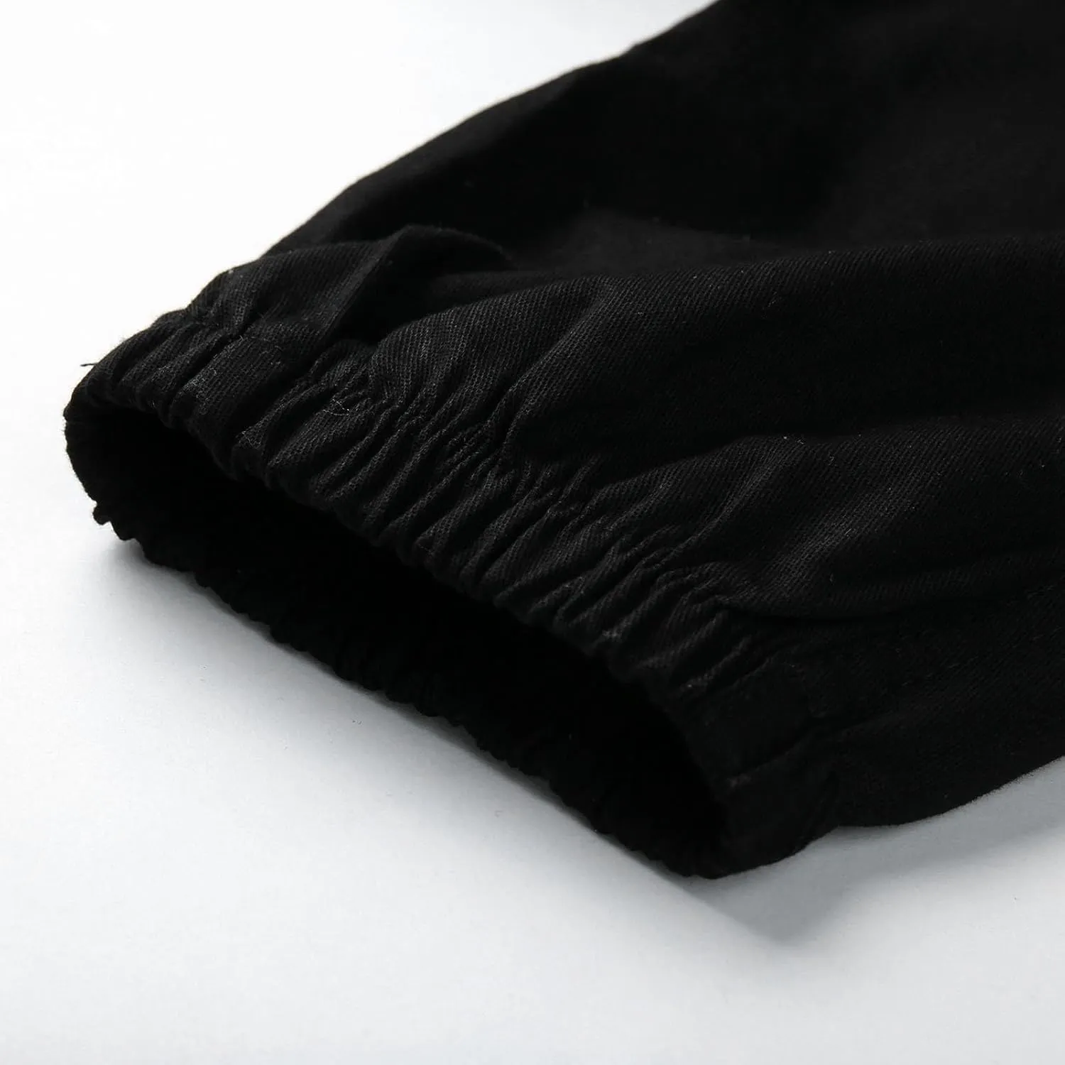 Mens 2023 Fashion Joggers Drawstring Waist Pants Sport Sweatpants Work Sports Loose Fit Hiking Trousers with Pockets