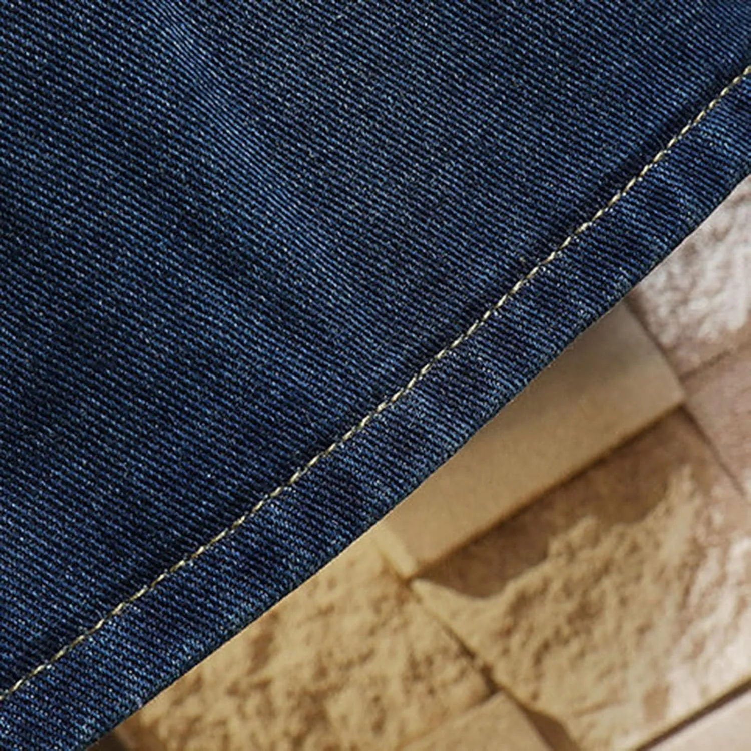 Mens Ripped Jeans Jacket Casual Denim Trench Coat Long Coat Jacket for Men Denim