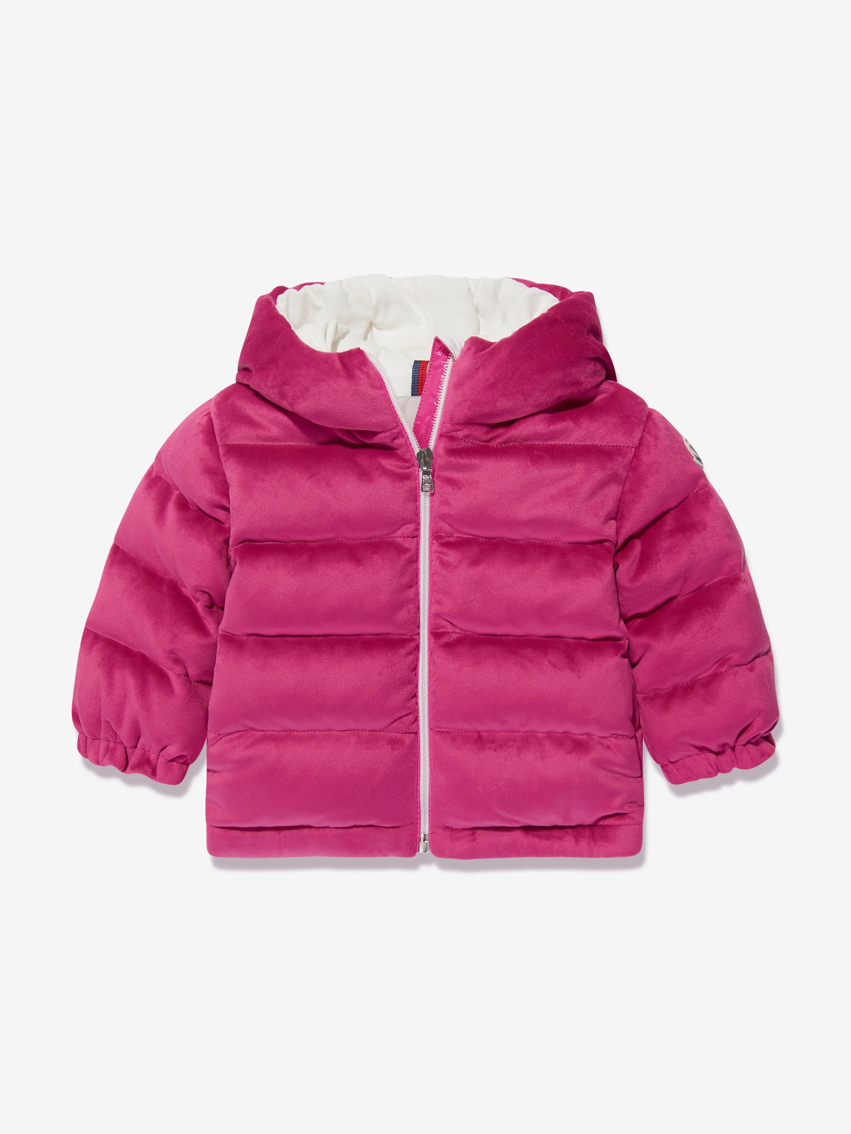Moncler Enfant Baby Girls Down Padded Daos Jacket in Pink