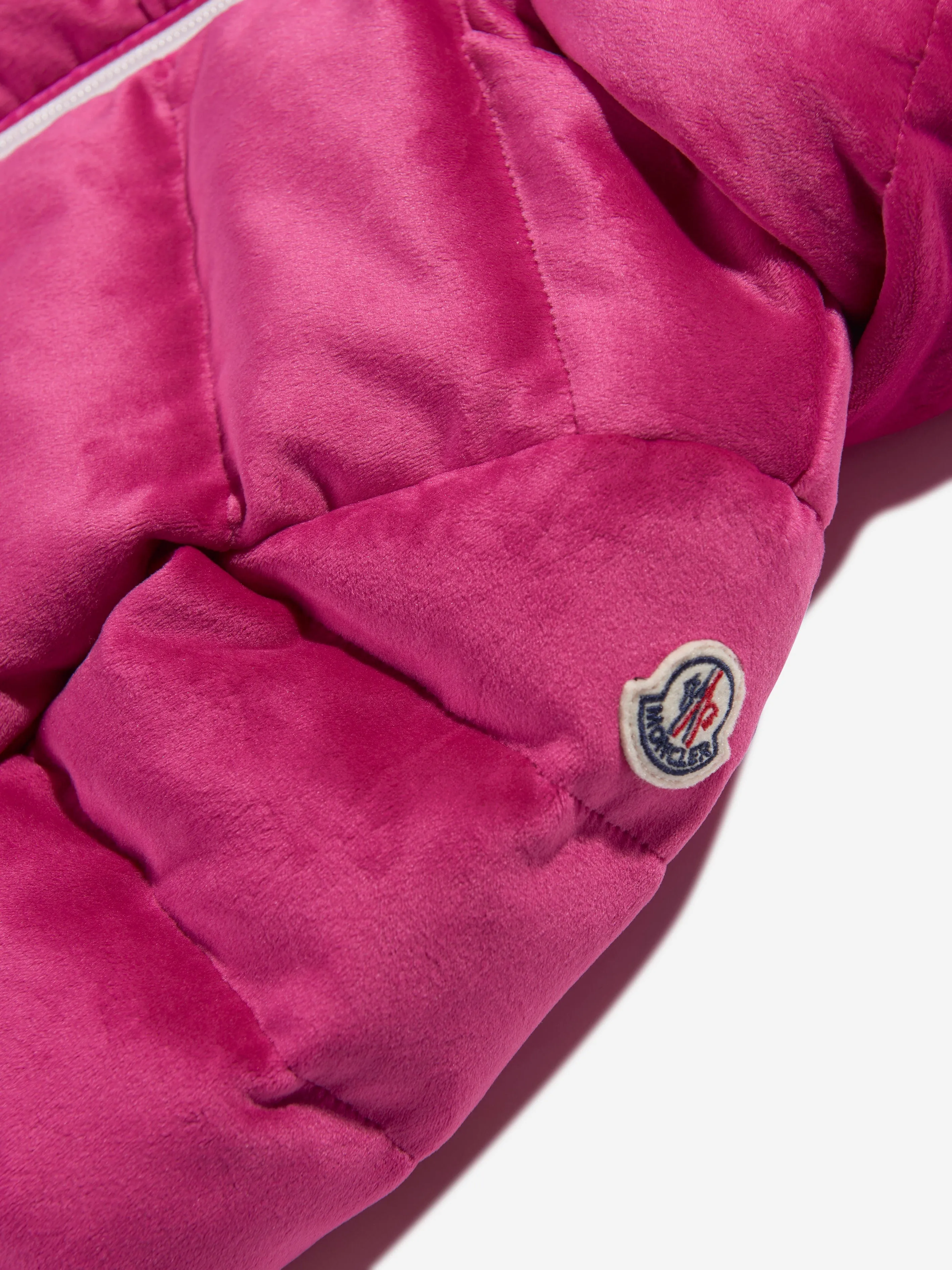 Moncler Enfant Baby Girls Down Padded Daos Jacket in Pink