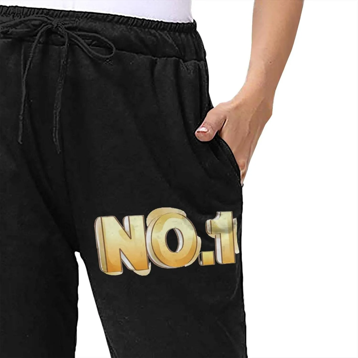 No.1 Women's Active Sweatpants Workout Joggers Pants Lounge Sweat Pants with Pockets