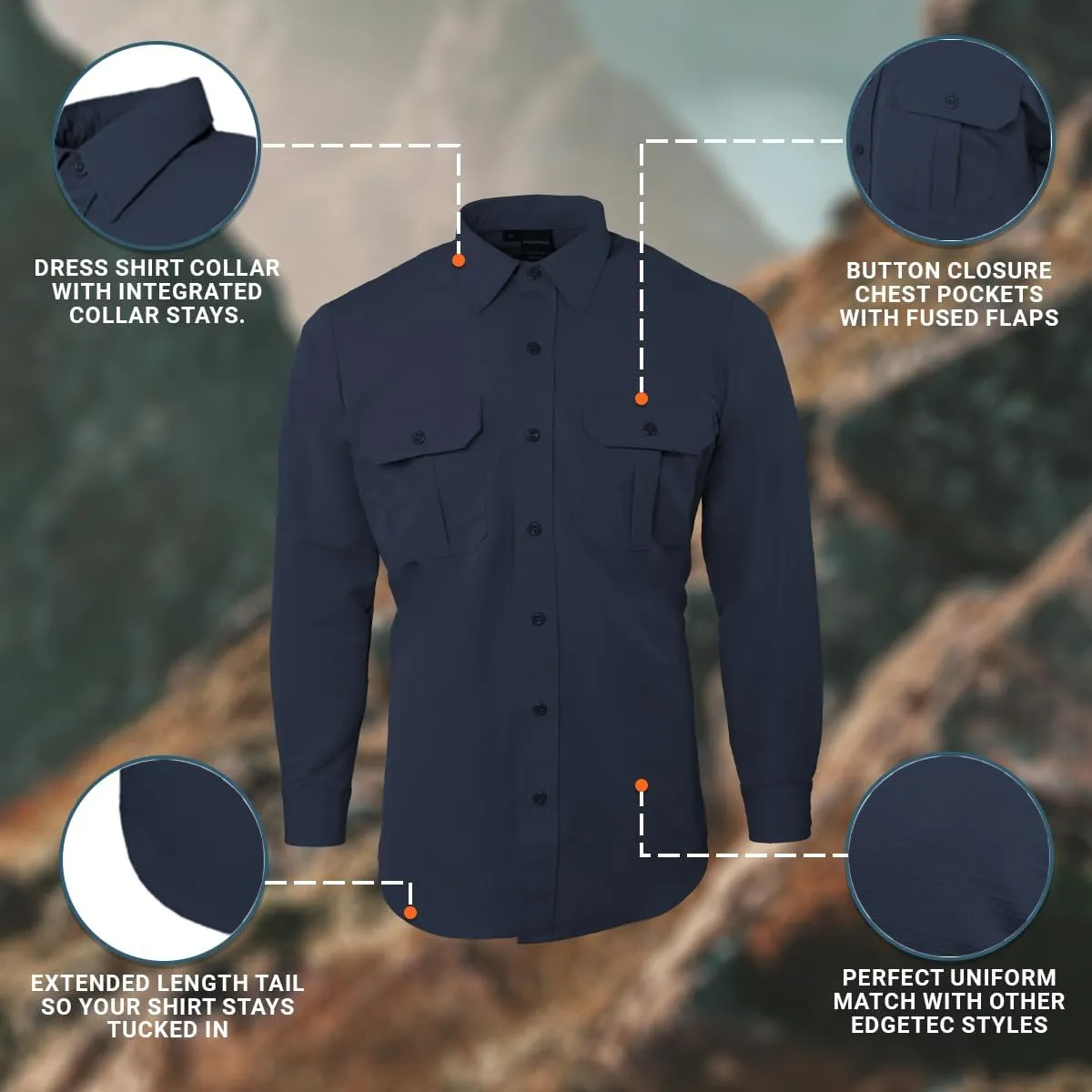 Propper Men's Edgetec Tactical Long Sleeve Shirt
