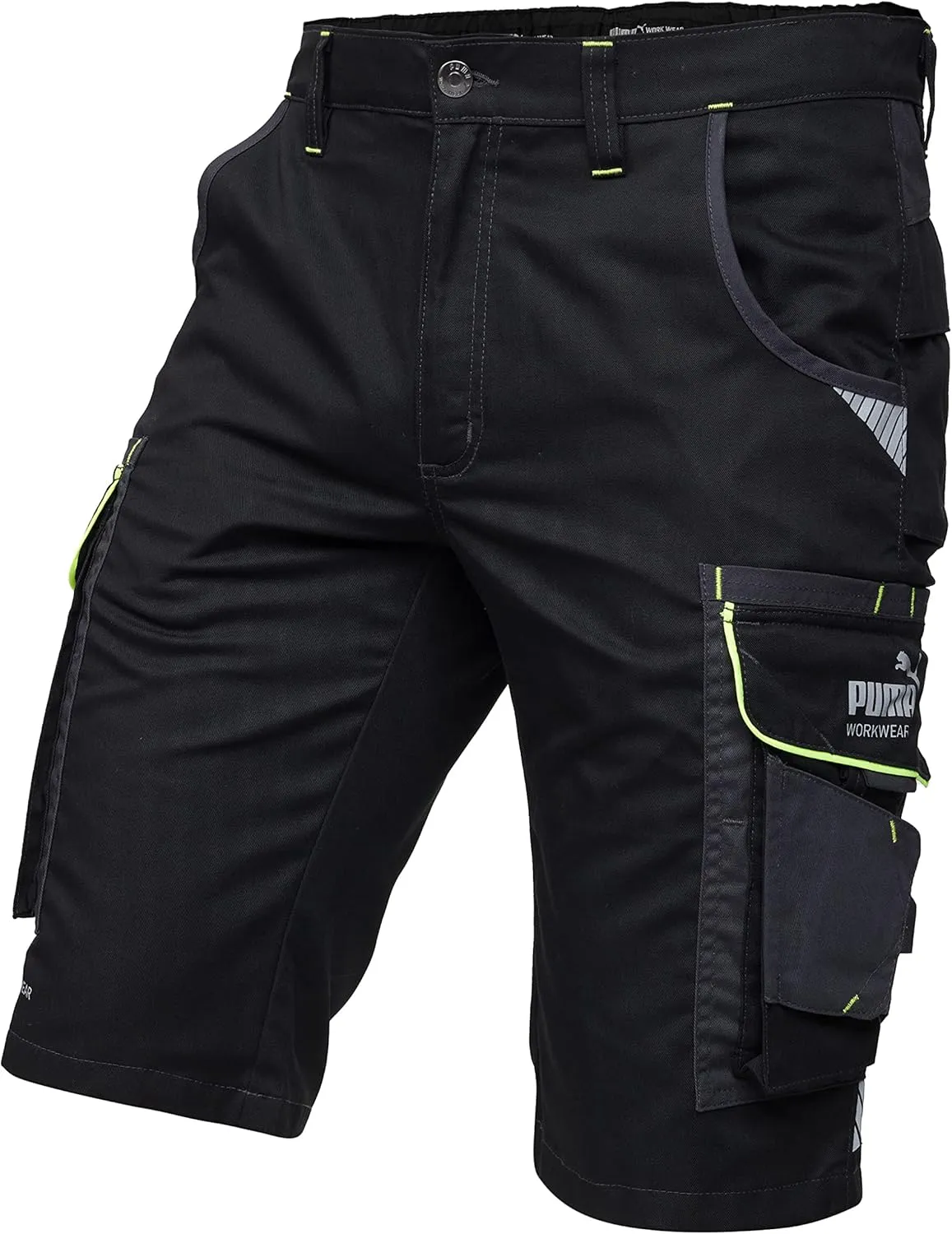 PUMA Workwear Shorts Men - Precision X - Outdoor Multi-Pocket Cargo Shorts - Lightweight, Durable and Reinforced Mens Shorts