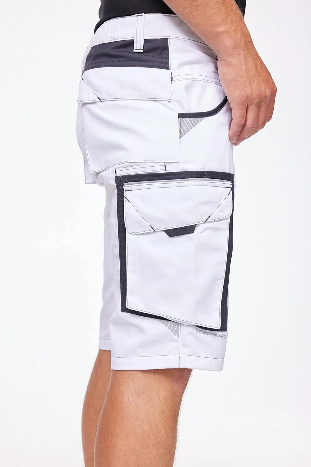 PUMA Workwear Shorts Men - Precision X - Outdoor Multi-Pocket Cargo Shorts - Lightweight, Durable and Reinforced Mens Shorts